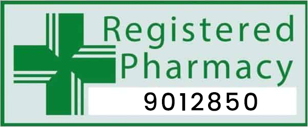 i-Prescribe Registered Pharmacy Legal compliance Logo Link
