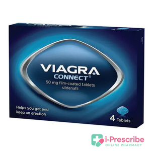 Box of Viagra Connect 50 mg tablets for erectile dysfunction.