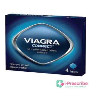 Box of Viagra Connect 50 mg tablets for erectile dysfunction.