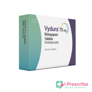 Box of Vydura 75 mg tablets containing Tilmicospect.